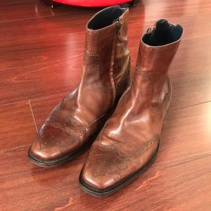 Leather Chukka Boots 42EU Men